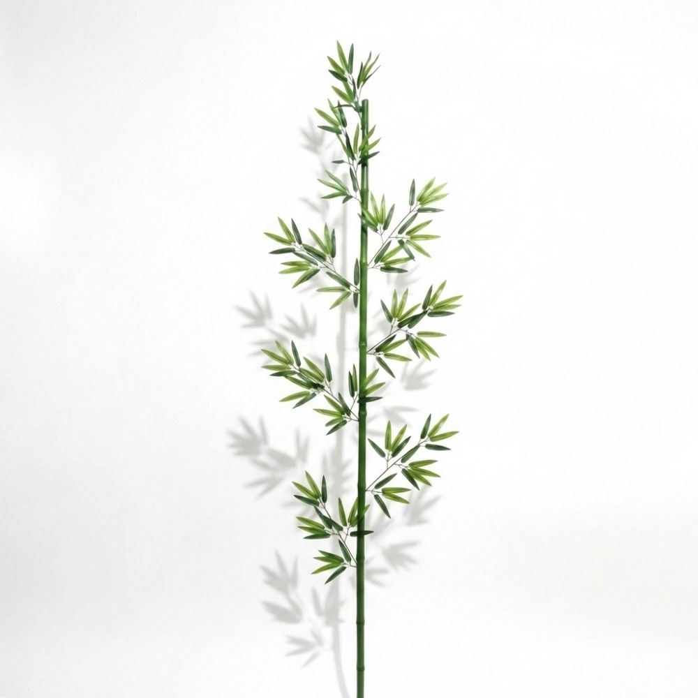 Planta Artificial Bambú con Hojas 190 cm – Decoración Natural para Hogar u Oficina